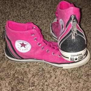Chucks Punk zipper high tops 9